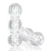 Прозрачный фигурный мастурбатор Master Stroker - Blush Novelties - в Новороссийске купить с доставкой