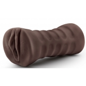 Коричневый мастурбатор-вагина Hot Chocolate Brianna - Blush Novelties - в Новороссийске купить с доставкой