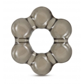 Дымчатое эрекционное кольцо Stay Hard Thick Bead Cock Ring - Blush Novelties - в Новороссийске купить с доставкой
