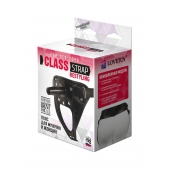 Черный пояс для насадок CLASS STRAP Restyling - LOVETOY (А-Полимер) - купить с доставкой в Новороссийске