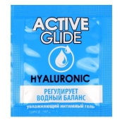 Лубрикант на водной основе Active Glide с гиалуроновой кислотой - 3 гр. - Биоритм - купить с доставкой в Новороссийске