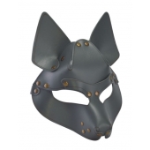Серая маска Wolf с клепками - Sitabella - купить с доставкой в Новороссийске