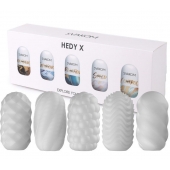 Набор из 5 мастурбаторов Hedy X5 Mixed - Svakom - в Новороссийске купить с доставкой