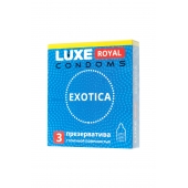 Текстурированные презервативы LUXE Royal Exotica - 3 шт. - Luxe - купить с доставкой в Новороссийске