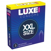 Презервативы увеличенного размера LUXE Royal XXL Size - 3 шт. - Luxe - купить с доставкой в Новороссийске