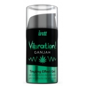 Жидкий интимный гель с эффектом вибрации Vibration! Ganjah - 15 мл. - INTT - купить с доставкой в Новороссийске