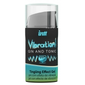 Жидкий интимный гель с эффектом вибрации Vibration! Gin   Tonic - 15 мл. - INTT - купить с доставкой в Новороссийске