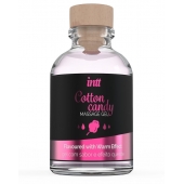 Массажный гель с согревающим эффектом Cotton Candy - 30 мл. - INTT - купить с доставкой в Новороссийске