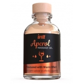 Массажный гель с согревающим эффектом Aperol - 30 мл. - INTT - купить с доставкой в Новороссийске
