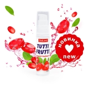 Гель-смазка Tutti-frutti со вкусом барбариса - 30 гр. - Биоритм - купить с доставкой в Новороссийске