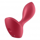 Красный вибромассажёр простаты Satisfyer Backdoor Lover - 14 см. - Satisfyer - в Новороссийске купить с доставкой