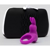 Фиолетовое эрекционное виброкольцо Happy Rabbit Cock Ring Kit - Happy Rabbit - в Новороссийске купить с доставкой