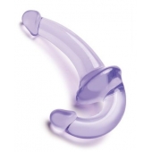 Фиолетовый безремневой страпон Strapless Strap-On - Lux Fetish - купить с доставкой в Новороссийске