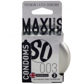 Экстремально тонкие презервативы в железном кейсе MAXUS Extreme Thin - 3 шт. - Maxus - купить с доставкой в Новороссийске