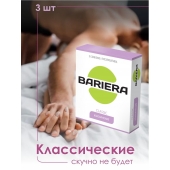 Классические презервативы Bariera Classic - 3 шт. - Bariera - купить с доставкой в Новороссийске