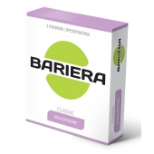 Классические презервативы Bariera Classic - 3 шт. - Bariera - купить с доставкой в Новороссийске