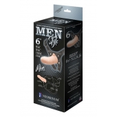 Пустотелый фаллопротез MEN STYLE - 17,5 см. - LOVETOY (А-Полимер) - купить с доставкой в Новороссийске
