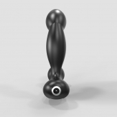 Черный вибромассажер простаты и промежности Prostate Pro с пультом ДУ - Bathmate - в Новороссийске купить с доставкой