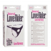 Трусы для страпона с универсальным креплением Universal Love Rider Luxe Harness - California Exotic Novelties - купить с доставкой в Новороссийске