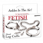 Металлические наручники Metal Leg Cuffs - Pipedream - купить с доставкой в Новороссийске