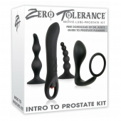 Набор стимуляторов простаты Intro To Prostate Kit - Zero Tolerance - в Новороссийске купить с доставкой