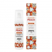 Разогревающее массажное масло Gourmet White Peach Organic с органическими ингредиентами - 50 мл. - Exsens - купить с доставкой в Новороссийске