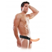 Полый страпон 8  Hollow Strap-On телесного цвета - 19 см. - Pipedream - купить с доставкой в Новороссийске