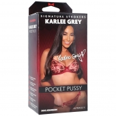 Мастурбатор-вагина Karlee Grey ULTRASKYN Pocket Pussy - Doc Johnson - в Новороссийске купить с доставкой