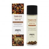 Органическое массажное масло TIGER EYE MACADAMIA - 100 мл. - Exsens - купить с доставкой в Новороссийске