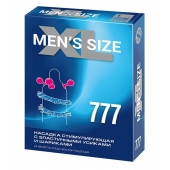 Стимулирующая насадка на пенис MEN SIZE 777 - Sitabella - в Новороссийске купить с доставкой