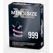 Стимулирующая насадка на пенис MEN SIZE 999 - Sitabella - в Новороссийске купить с доставкой