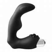 Черный вибромассажер простаты FantASStic Vibrating Prostate Massager - 11,3 см. - Dream Toys - в Новороссийске купить с доставкой