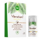 Возбуждающий гель с ароматом кокоса Vibration Coconut - 15 мл. - INTT - купить с доставкой в Новороссийске