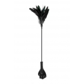 Двусторонний стек-щекоталка Sweet Caress Feather Whip - 58 см. - Sweet Caress - купить с доставкой в Новороссийске