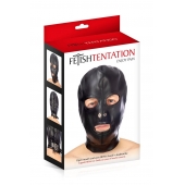Маска-шлем с прорезями для глаз и рта - Fetish Tentation - купить с доставкой в Новороссийске