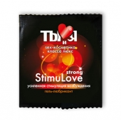 Разогревающий гель-лубрикант Stimulove Strong в одноразовой упаковке - 4 гр. - Биоритм - купить с доставкой в Новороссийске