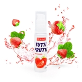 Гель-смазка Tutti-frutti с земляничным вкусом - 30 гр. - Биоритм - купить с доставкой в Новороссийске