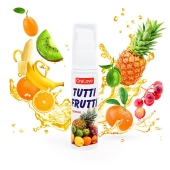Гель-смазка Tutti-frutti со вкусом тропических фруктов - 30 гр. - Биоритм - купить с доставкой в Новороссийске