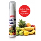 Гель-смазка Tutti-frutti со вкусом тропических фруктов - 30 гр. - Биоритм - купить с доставкой в Новороссийске