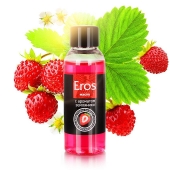 Массажное масло Eros fantasy с ароматом земляники - 50 мл. - Биоритм - купить с доставкой в Новороссийске