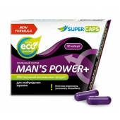 Возбуждающее средство для мужчин Mans Power plus - 10 капсул (0,35 гр.) +1 в подарок - SuperCaps - купить с доставкой в Новороссийске