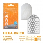 Карманный мастурбатор HEXA-BRICK - Tenga - в Новороссийске купить с доставкой