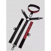 Ошейник с наручниками Reversible Faux Leather Collar and Wrist - Fifty Shades of Grey - купить с доставкой в Новороссийске