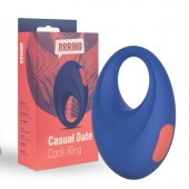 Синее эрекционное кольцо RRRING Casual Date Cock Ring - FeelzToys - в Новороссийске купить с доставкой