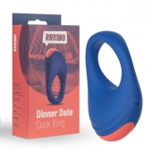 Синее эрекционное кольцо RRRING Dinner Date Cock Ring - FeelzToys - в Новороссийске купить с доставкой