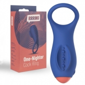 Синее эрекционное кольцо RRRING One Nighter Cock Ring - FeelzToys - в Новороссийске купить с доставкой