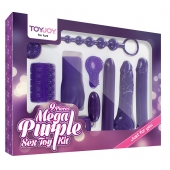 Эротический набор Toy Joy Mega Purple - Toy Joy - купить с доставкой в Новороссийске