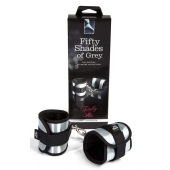 Серо-черные наручники Totally His - Fifty Shades of Grey - купить с доставкой в Новороссийске