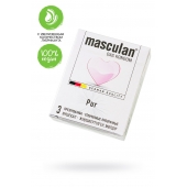 Супертонкие презервативы Masculan Pur - 3 шт. - Masculan - купить с доставкой в Новороссийске