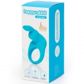 Голубое эрекционное виброкольцо Happy Rabbit Rechargeable Rabbit Cock Ring - Happy Rabbit - в Новороссийске купить с доставкой